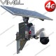 Construction Camera PIR sensor 4G SIM card Solar powered 