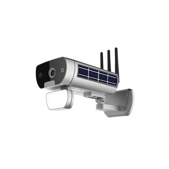 IP WIFI Flood Light Solar Powered Security Outdoor Camera 