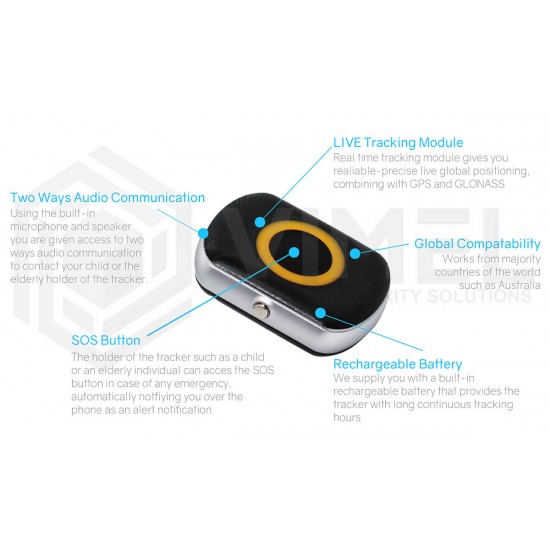 4G Personal Kids and Elderly Real Time GPS Tracker 