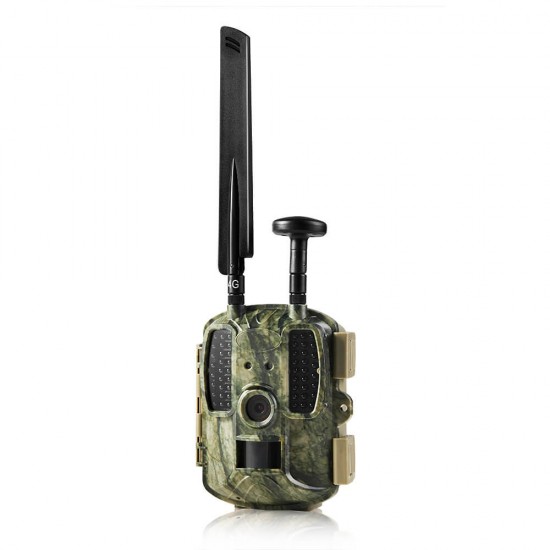 4G Hunting Trail Camera 3G GPS Outdoor Solar Powered Security 