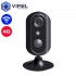 4G Security Camera SIM card Live View Remote Monitoring Indoor