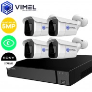 VIMEL Home Security NVR Camera System 2K