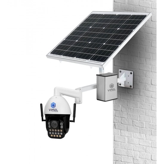 4G Solar Super Night Vision Security Camera 30X 120Watt 120A
