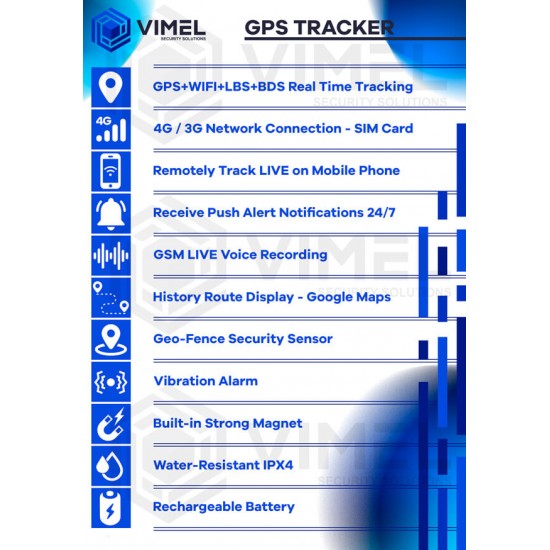 4G Voice Recorder GPS Tracker Listening Device