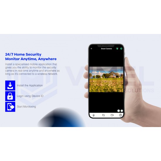 WIFI Home Alarm Security Camera 2K