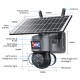 4G Alarm Solar Dual Security Camera 12X Zoom