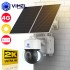 24/7 Continuous Recording Dual 4G Solar Security Camera 2K