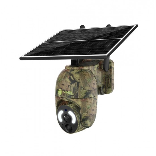 Outdoor 4G Security Camera Solar Powered 24/7
