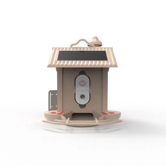 Smart Outdoor Solar Bird Feeder Camera with LIVE VIEW Monitoring