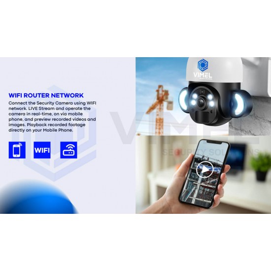 WIFI Alarm Home Security Camera Human Detection
