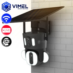WIFI Security Camera Solar Outdoor Dual LIVE VIEW