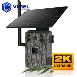 Outdoor Trail Camera 4G ULTRA HD 2K Solar