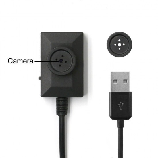 Button Camera with Long Battery Hidden Cam 