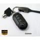 Miniature Spy Car KeyRing Remote Camera 1080P 