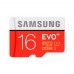 Samsung 16GB Microsd class 10 EVO