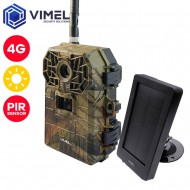 4G Trail Camera Wireless Solar Security Camera Remote Live View MMS 3G