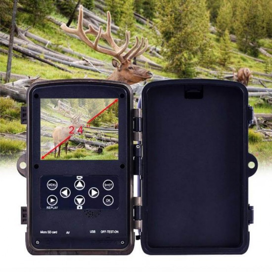 Game Camera Wildlife Trail Cam Motion Activated Night Vision