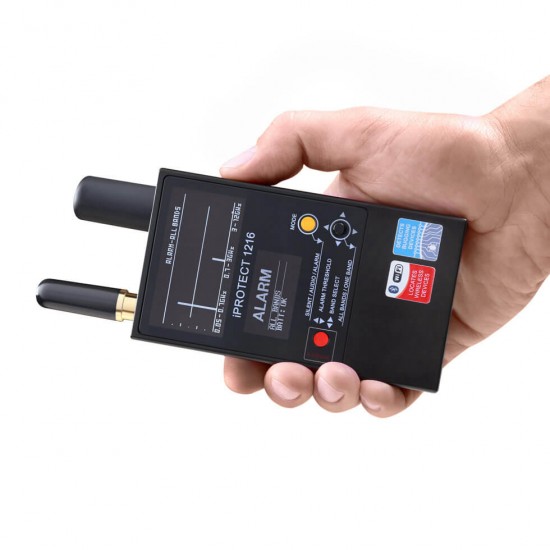 Protect 1216i Wireless Spy Camera Scanner Hidden Bugs Finder